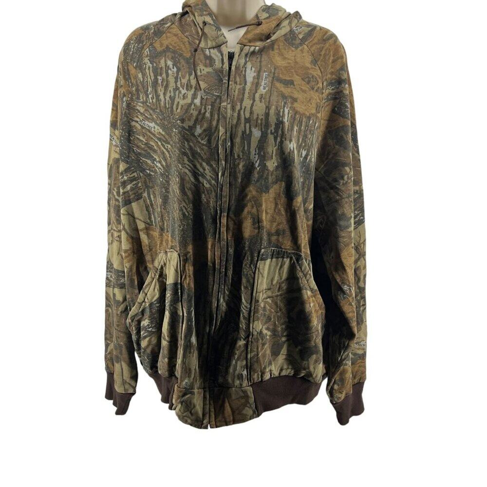 Vintage Walls Blizzard Pruf Full Zip Hoodie Made in USA Mens 2XL